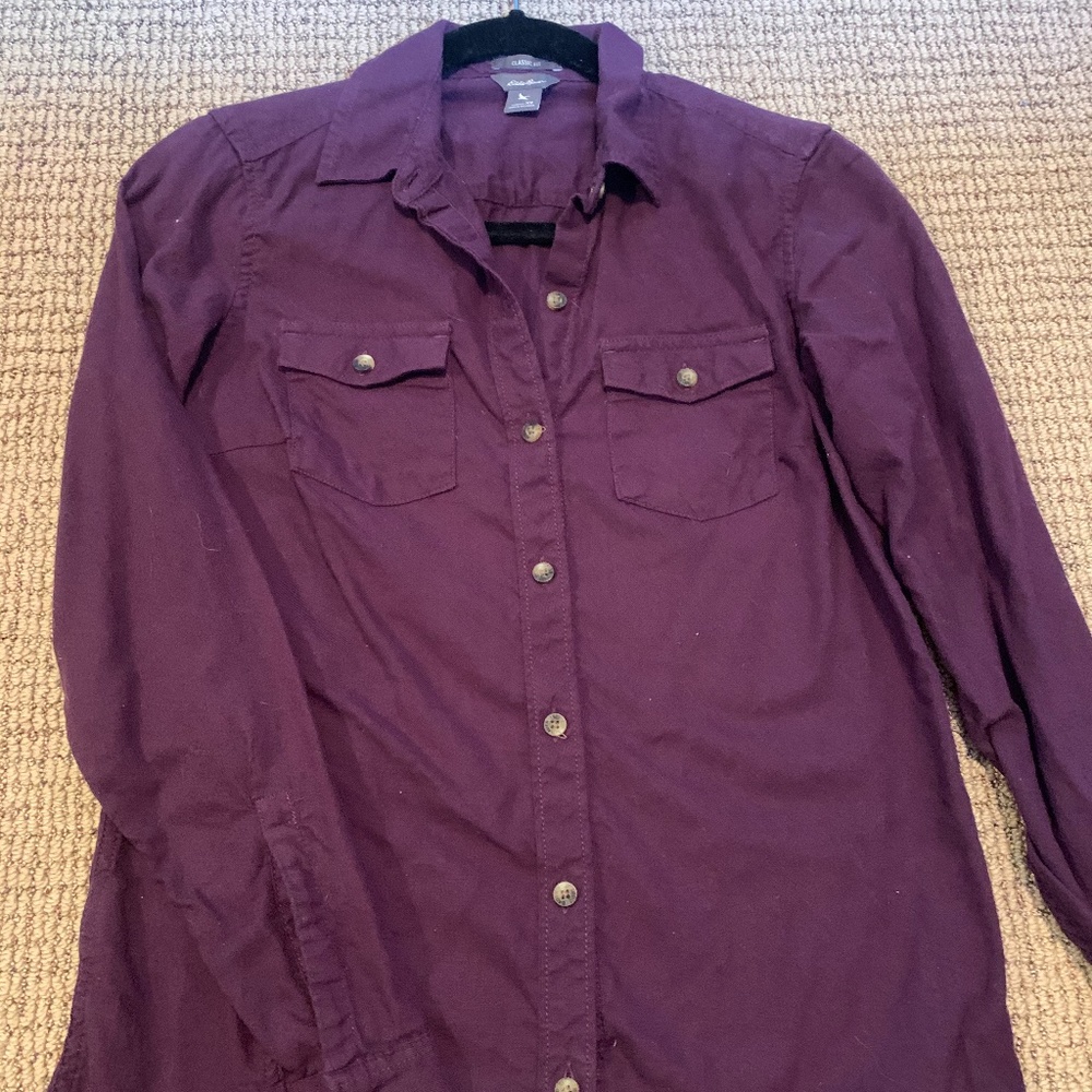 Eddie Bauer Women's Classic Fit Flannel Shirt